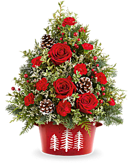 Teleflora's Holiday Traditions Tree